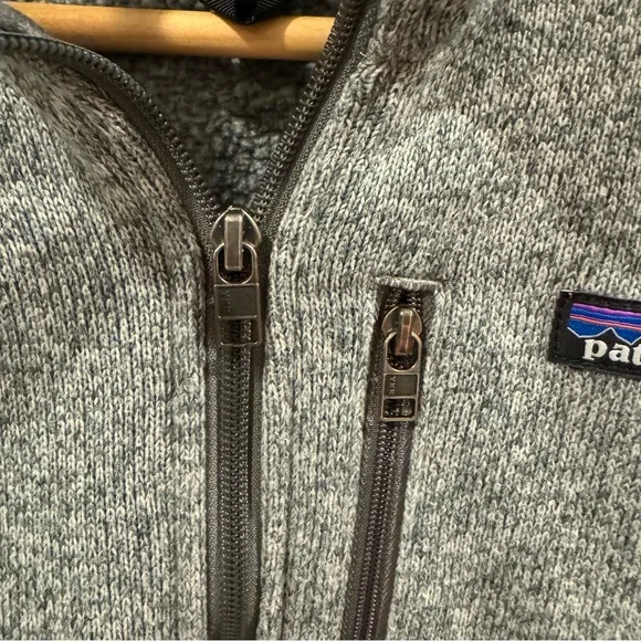 NWOT Patagonia Mens Better Sweater 1/4 Zip Heather Gray Grey